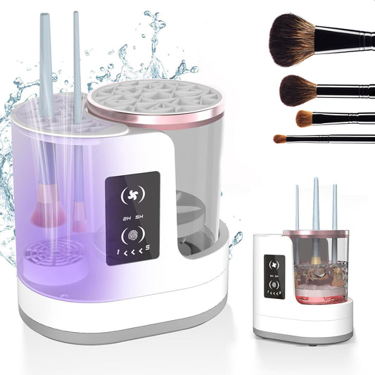 Electric Makeup Brush Cleaner Rechargic Makeup Brush Cleaning Stand Device