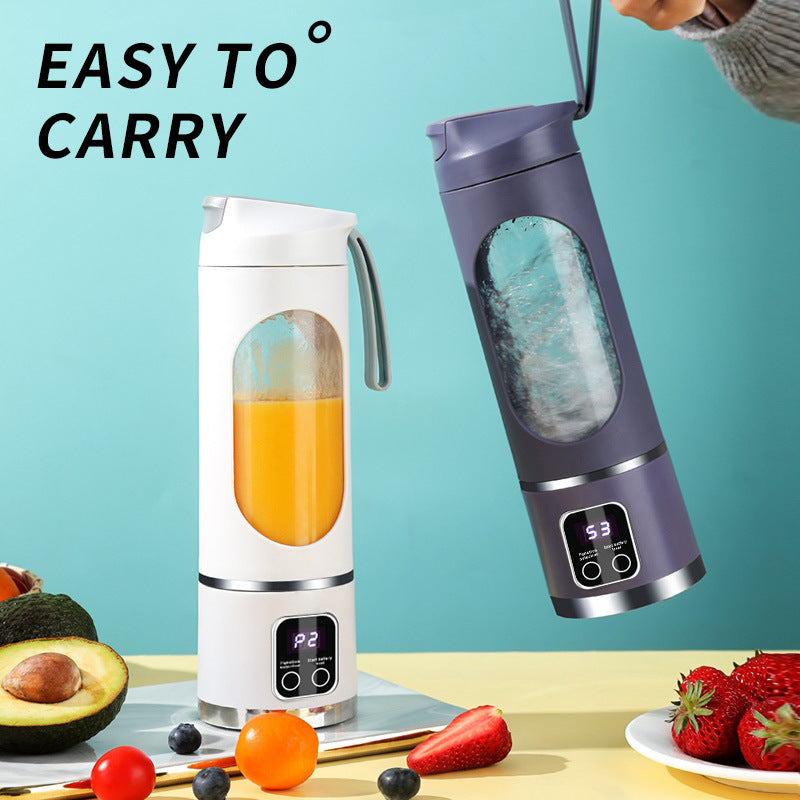Mini juicer, portable rechargeable all juice cup, student home multi-functional juicer, juicer cup