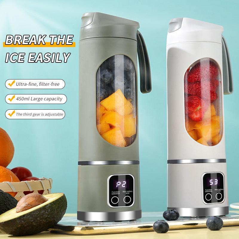 Mini juicer, portable rechargeable all juice cup, student home multi-functional juicer, juicer cup