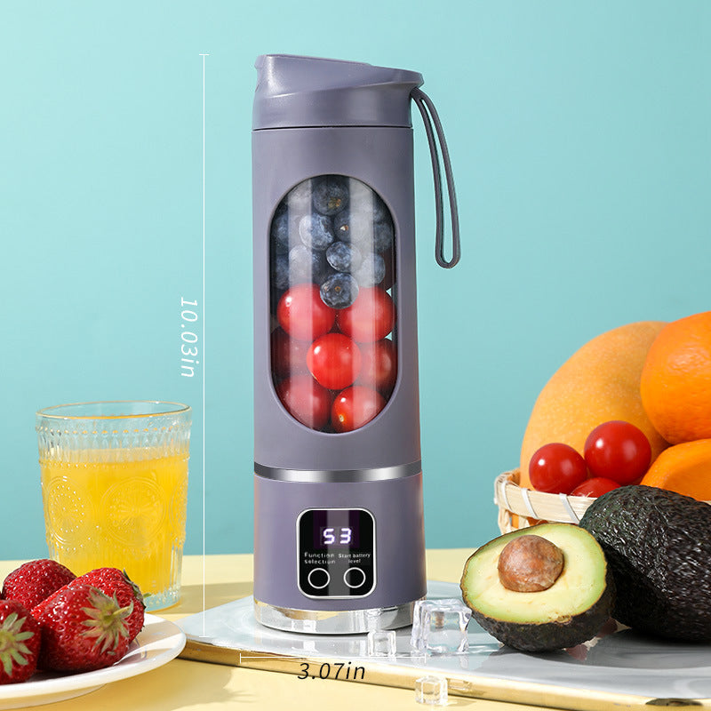 Mini juicer, portable rechargeable all juice cup, student home multi-functional juicer, juicer cup