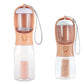 Pet cup, portable outdoor drinking and feeding for cats and dogs, multi-functional three-in-one pet cup